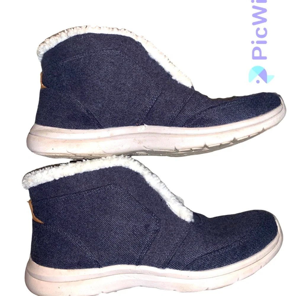 - Ryka Womens Everest Gore Blue Ankle Boots Size 9.5